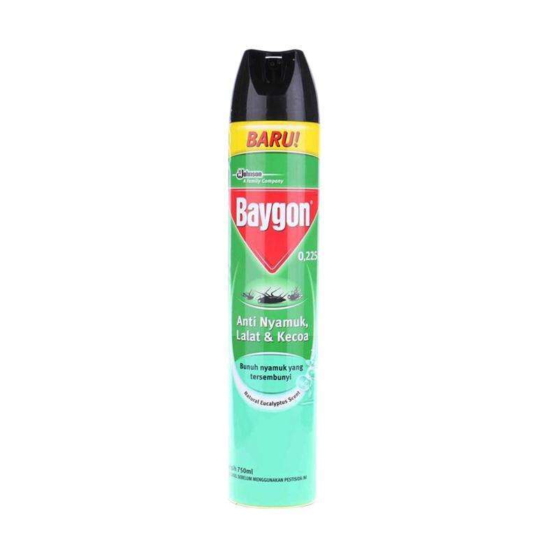 Pekanbaru Baygon aerosol natural eucalyptus 750ml