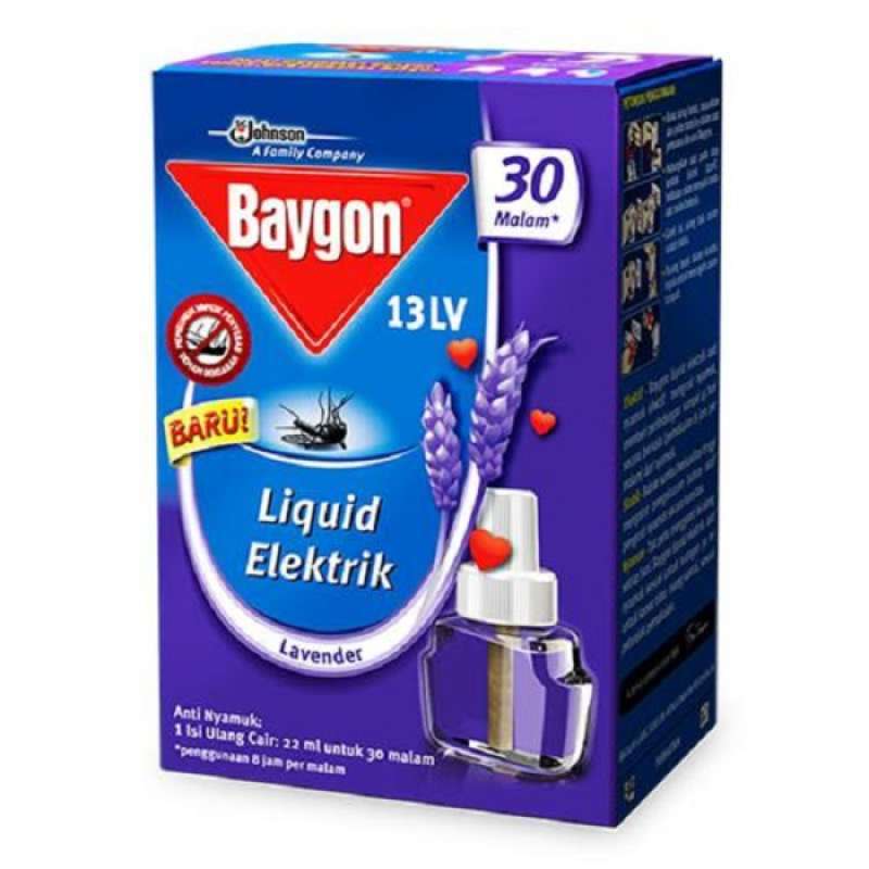 Pekanbaru BAYGON LIQUID LAVENDER 22 ML REFILL