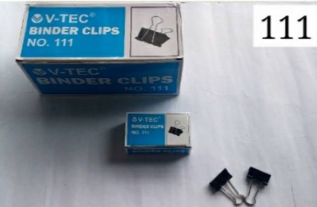 Pekanbaru Binder Clip/Penjepit Kertas V-Tec