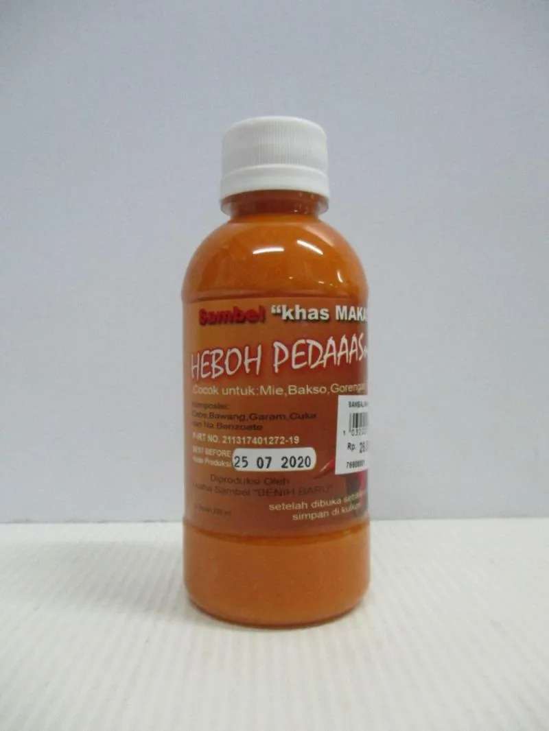 Pekanbaru Benih Baru Sambal Makassar 220Ml