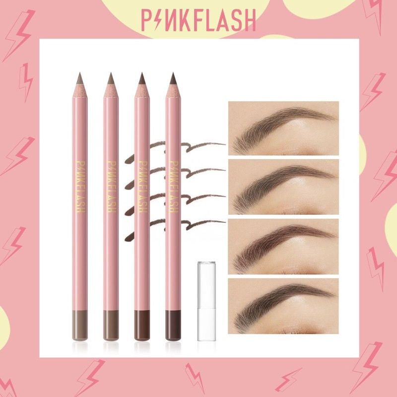 Pekanbaru Pinkflash Eyebrow Pencil (Pensil Alis Serut) (+2