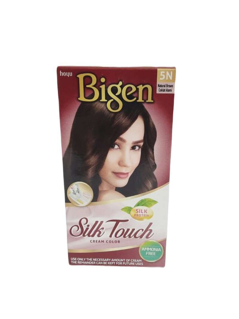 Pekanbaru Bigen Silk Touch (Tt) Ntrl Brown 5N