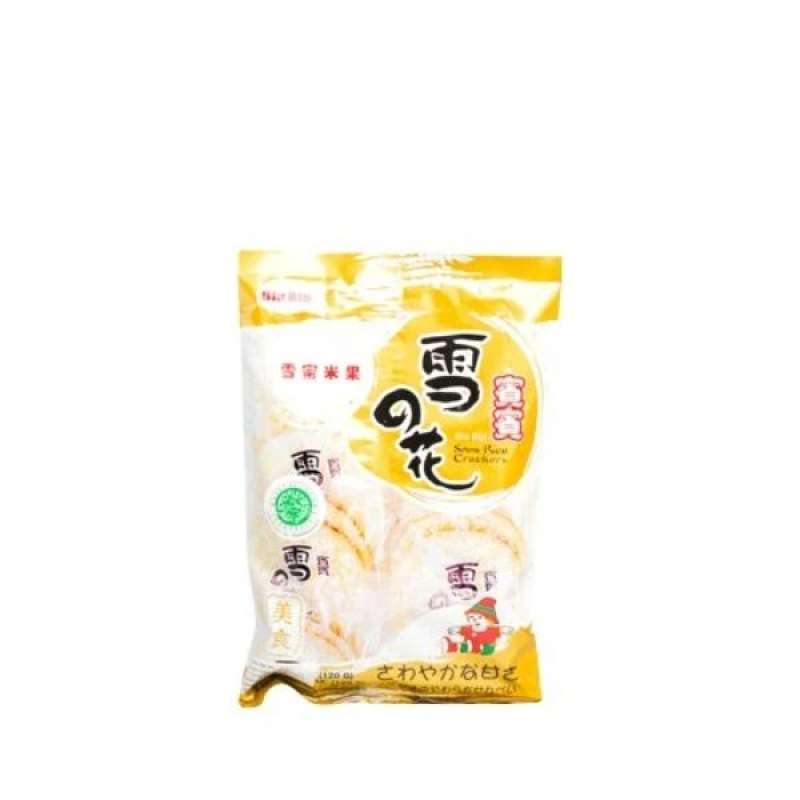 Pekanbaru Bin-Bin Rice Crackers Snow 150Gr