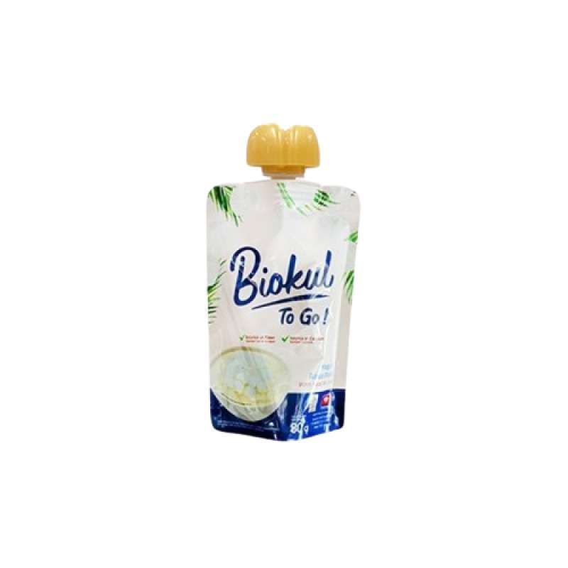 Pekanbaru Biokul Yoghurt To Go Plain 80Gr