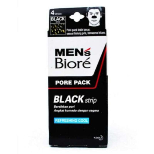 Pekanbaru Biore Mens Pore Pack Black Strip 4S