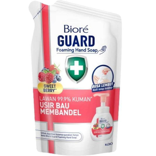 Pekanbaru Biore Foaming Hand Soap Sweet Berry 250Ml Refill