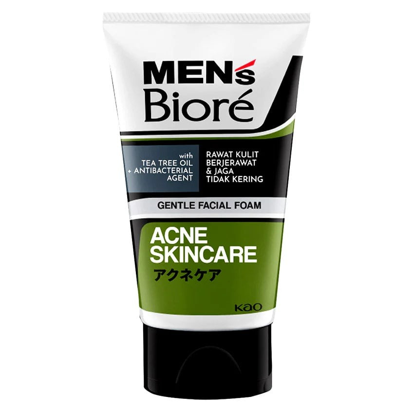 Pekanbaru Biore Men Facial Foam Acne Action [100 G]