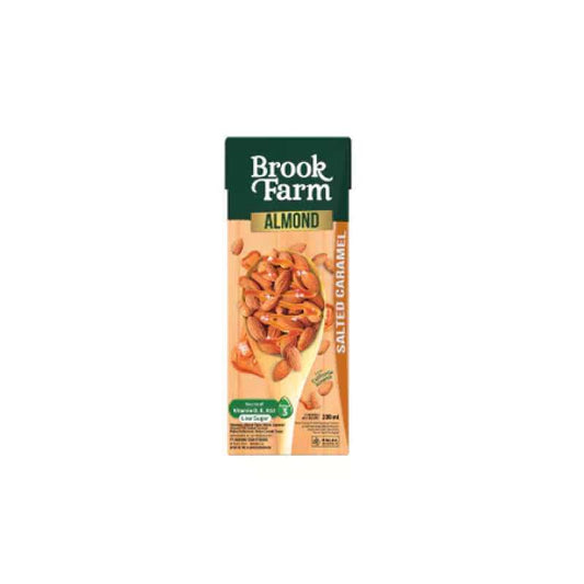 Pekanbaru Brookfarm Uht Milk Almond Salted Caramel 200Ml
