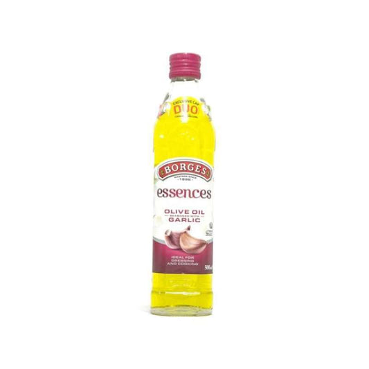 Pekanbaru Borges Olive Oil W/Garlic 500Ml Btl