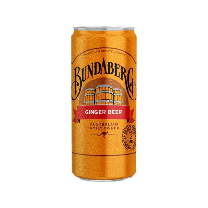 Pekanbaru Bundeberg Ginger Beer Slimline Can 200Ml