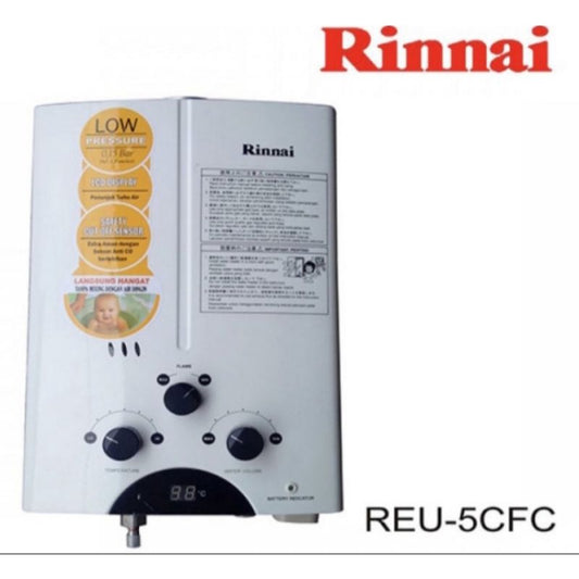 Pekanbaru Water Heater Gas Rinnai Reu 5 Cfc