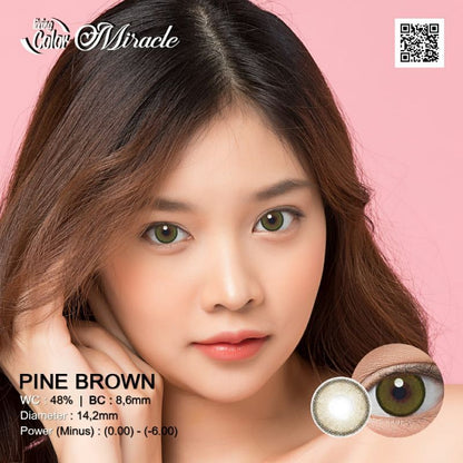 Pekanbaru Softlens Miracle 14.2Mm By Irishlab Normal Minus