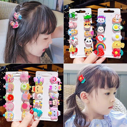 Pekanbaru (Isi 10) Jepit Rambut Anak Beraneka Motif Terbaru Dan Hitz