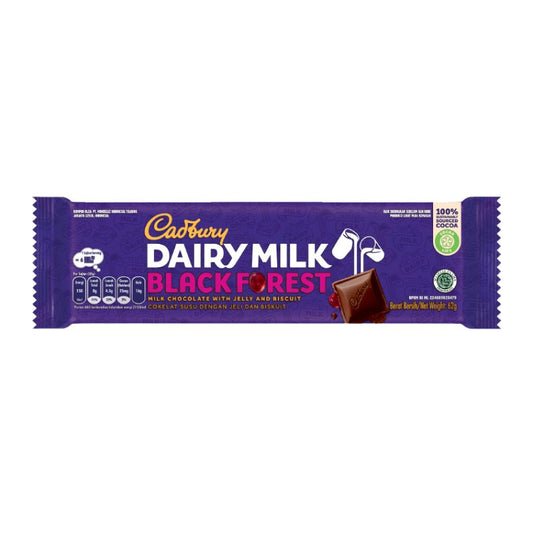 Pekanbaru Cadbury Dairy Milk Black Forest 52Gr
