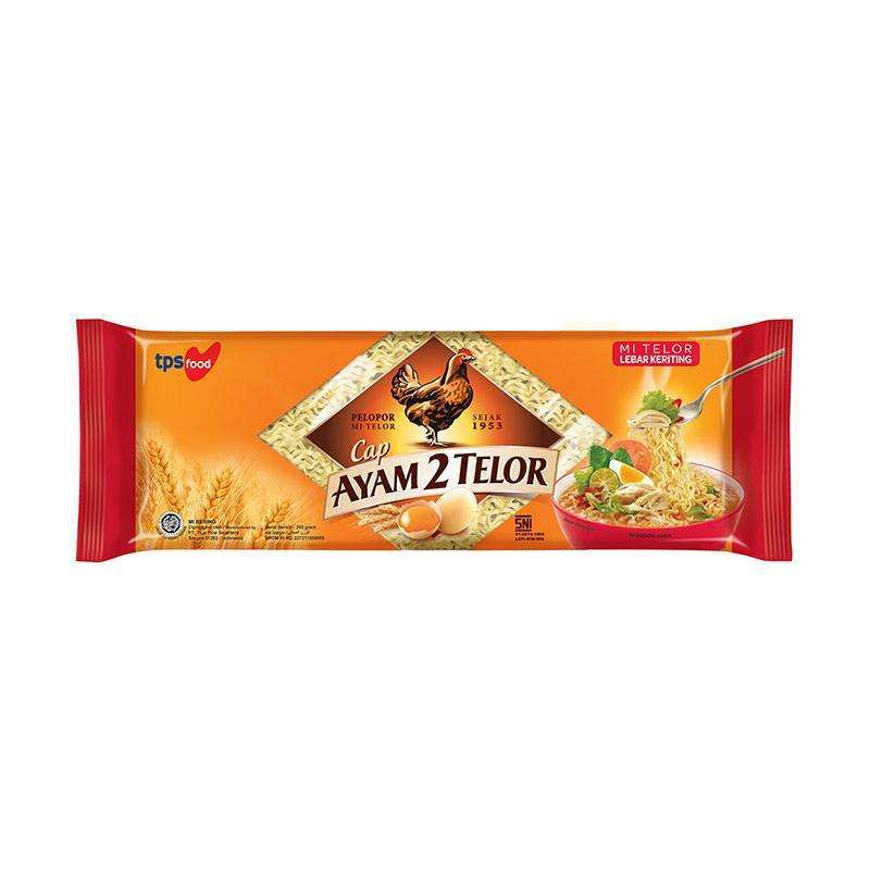 Pekanbaru Ayam 2 Telor Mie Lebar 200Gr Pak