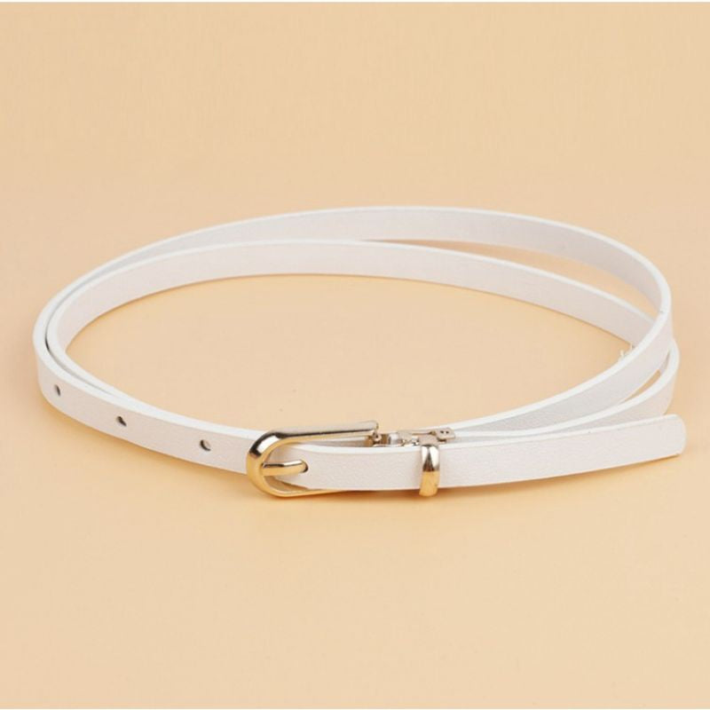 Pekanbaru Ikat Pinggang Gesper Belt Kecil Wanita Bahan Kulit Pu / Tali Pinggang Wanita / Gesper