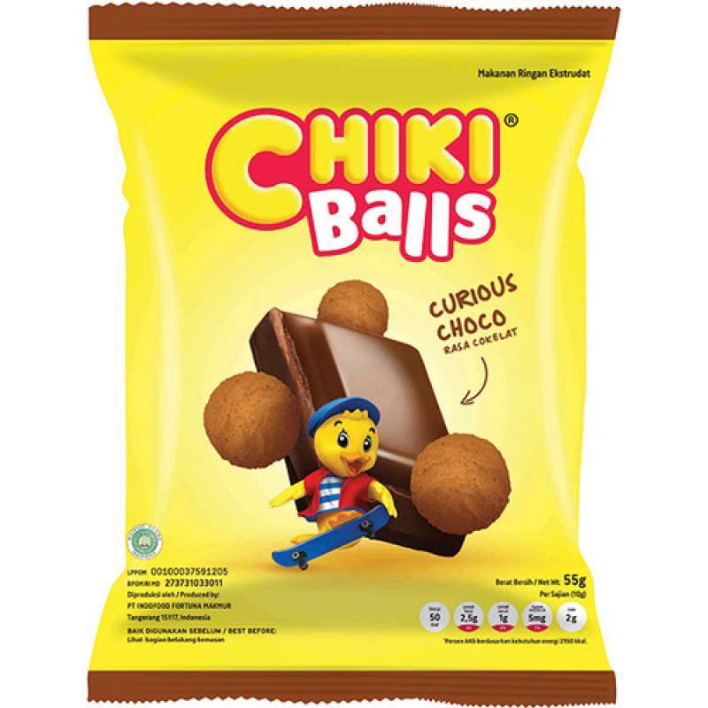 Pekanbaru Chiki Balls Curious Choco 50Gr