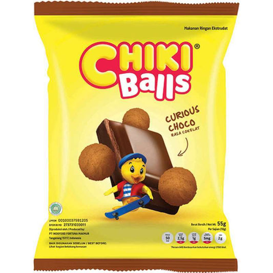 Pekanbaru Chiki Balls Curious Choco 50Gr