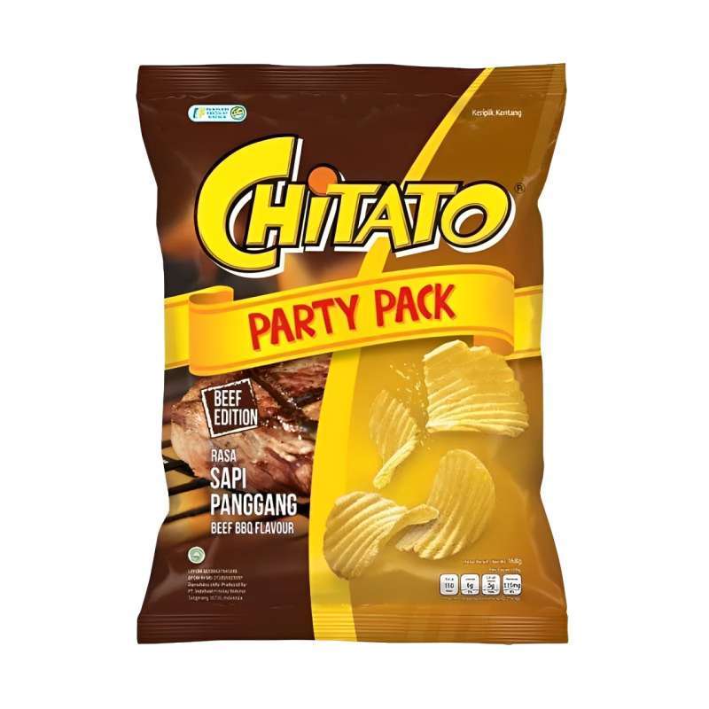 Pekanbaru Chitato Beef Barbeque 168 Gr Pak