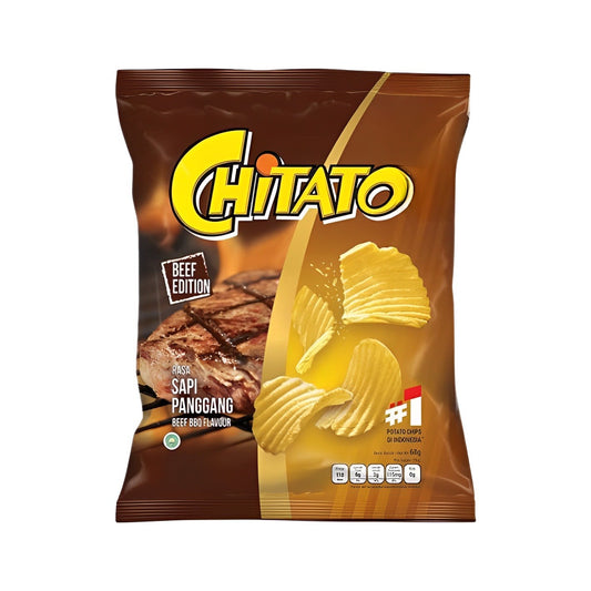 Pekanbaru Chitato Beef Barbeque 68Gr Pak
