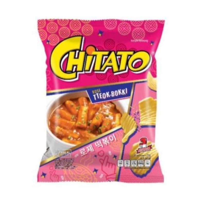 Pekanbaru Chitato Lite Rose Tteok-Bokki 68G