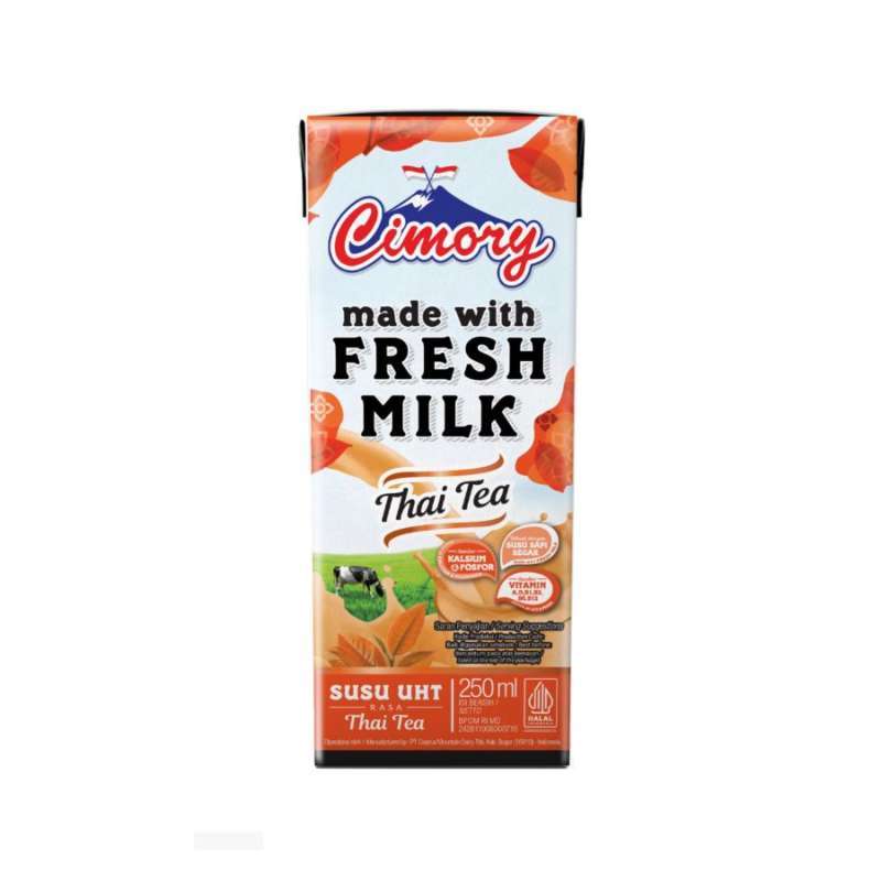 Pekanbaru Cimory Uht Milk Thai Tea 250Ml