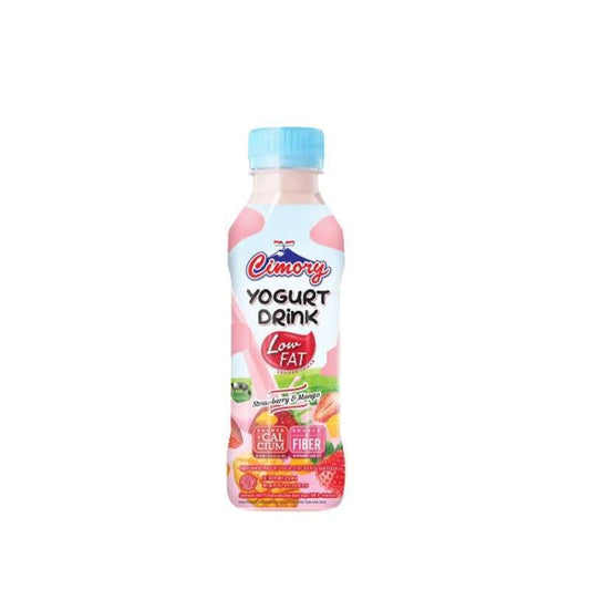 Pekanbaru Cimory Yoghurt Drink Zero Strawberry Mango 240Ml