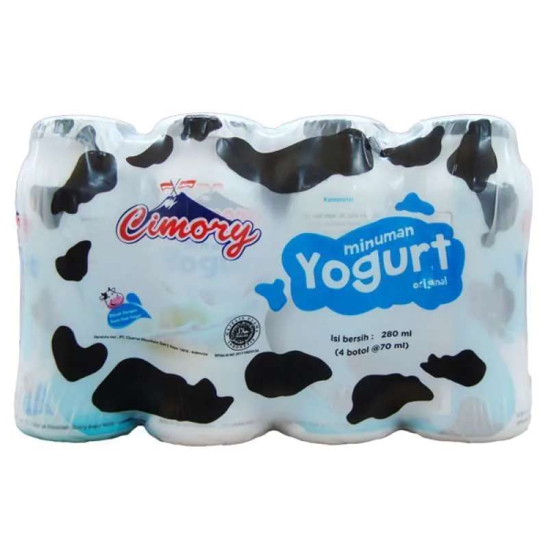 Pekanbaru Cimory Yoghurt Drink Original 4X70Ml