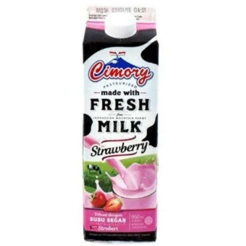 Pekanbaru Cimory Uht Milk Strawberry 750Ml