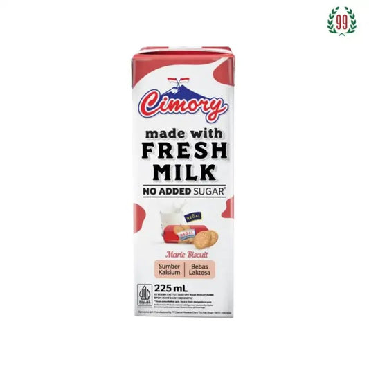 Pekanbaru Cimory Uht No Add Sugar Marie Biscuit 225Ml