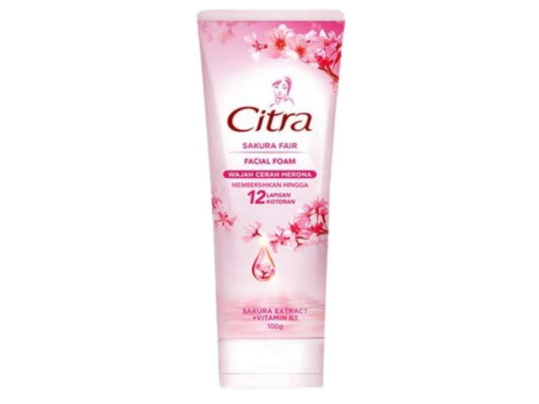 Pekanbaru Citra Facial Foam Sakura Fair 100Gr