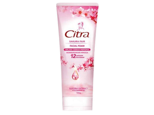 Pekanbaru Citra Facial Foam Sakura Fair 100Gr