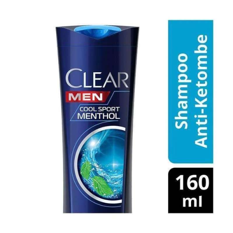 Pekanbaru Clear Men Shampoo Cool Sport Menthol [160 Ml]