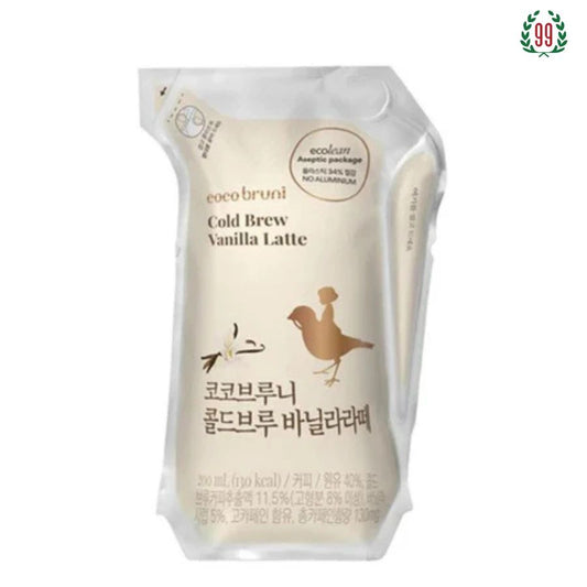 Pekanbaru Coco Bruni Cold Brew Vanilla Latte 200Ml