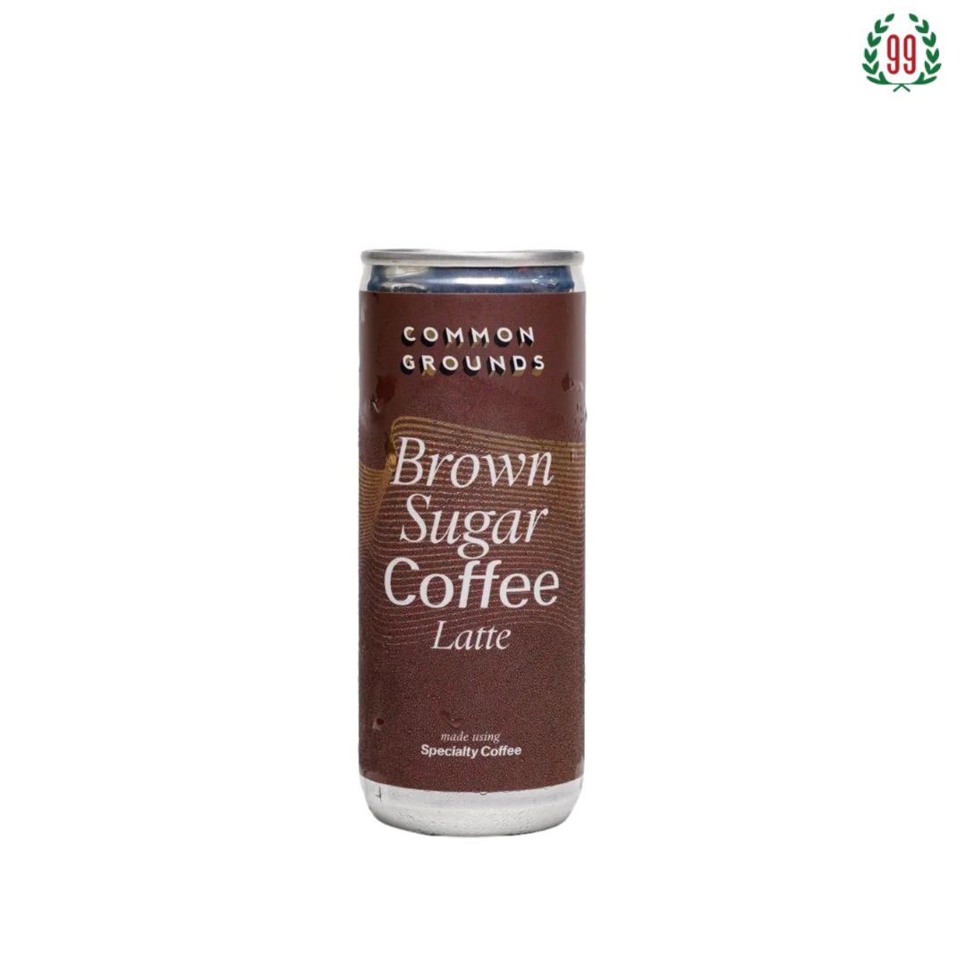 Pekanbaru Commongrounds Brwn Sugar Latte Can 230Ml