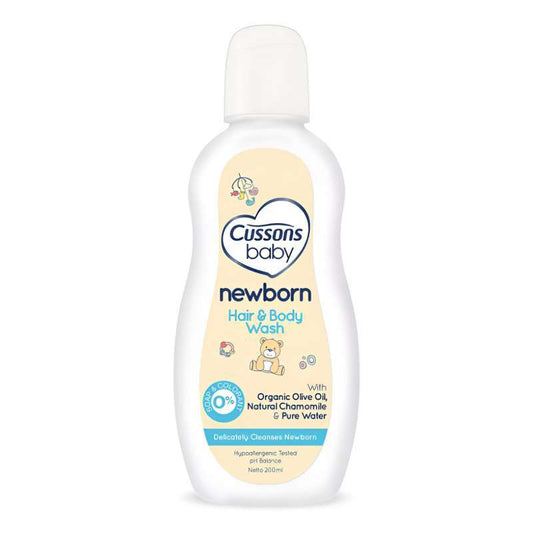 Pekanbaru Cussons Baby H&B Wash Newborn 200Ml Btl