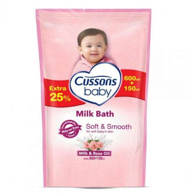 Pekanbaru Cussons Baby Milk Bath Soft&Smooth 600Ml