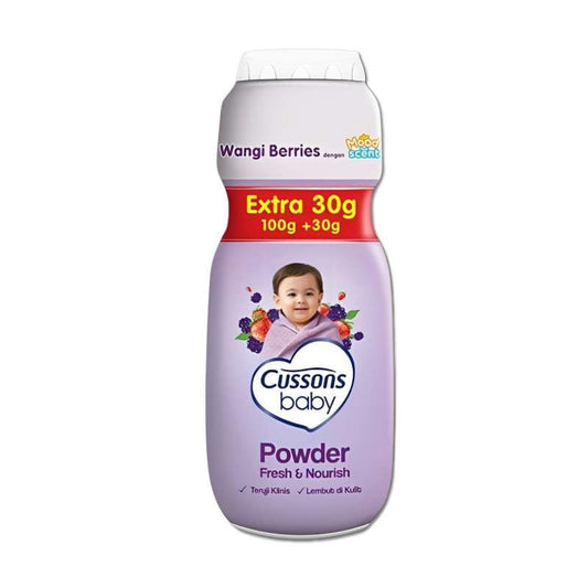 Pekanbaru Cussons Baby Powder Fres & Nourish 130 Gr