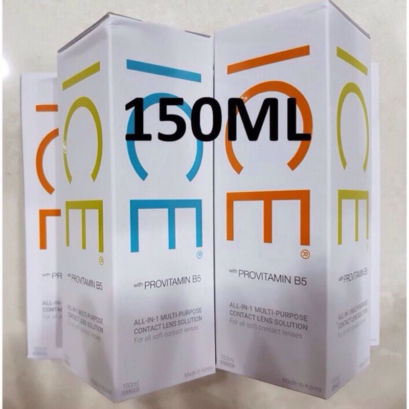 Pekanbaru Cairan Air Soflens / Air Pembersih Softlens X2 Ice Solution 60Ml / 60 Ml - Air Soflen - Premium