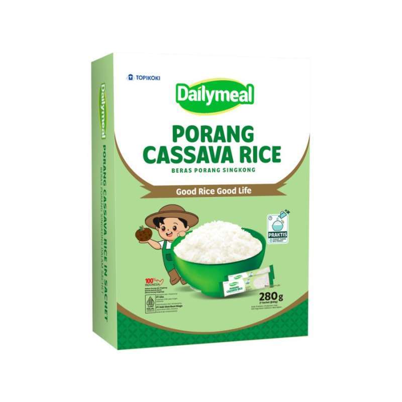 Pekanbaru Dailymeal Porang Cassava Rice 280 Gr