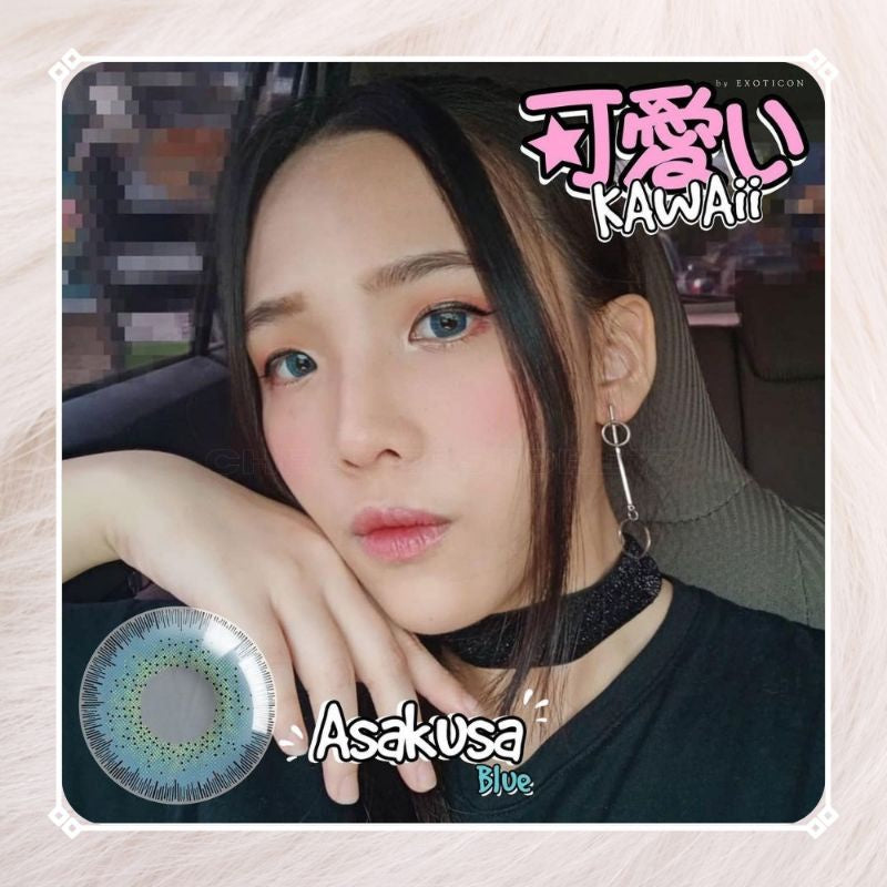 Pekanbaru Soflens Kawaii By X2 Exoticon / Softlens X2 Kawaii Made In Korea Normal/Mines