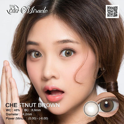 Pekanbaru Softlens Miracle 14.2Mm By Irishlab Normal Minus