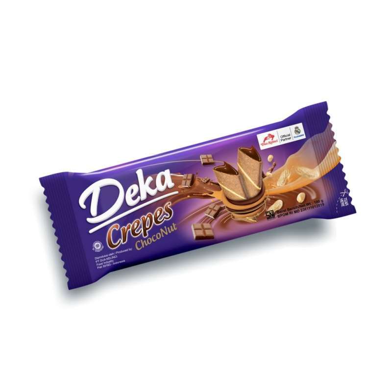 Pekanbaru Deka Crepes Choco Nut 100Gr