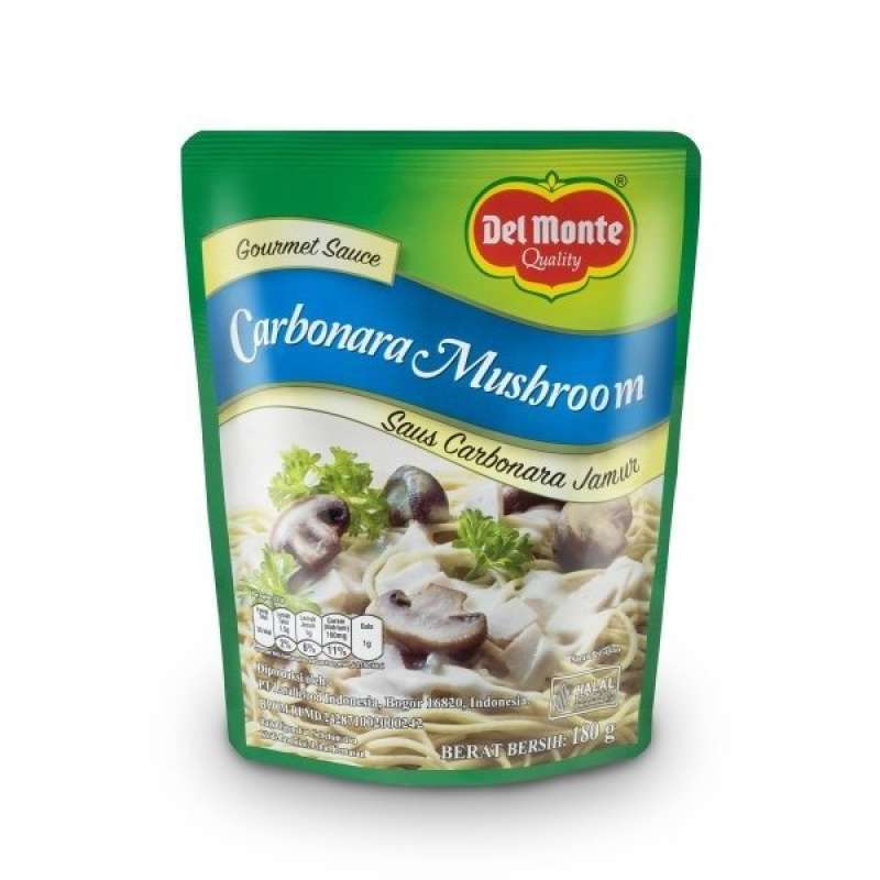 Pekanbaru Delmonte Carbonara Mushroom Sauce 180G
