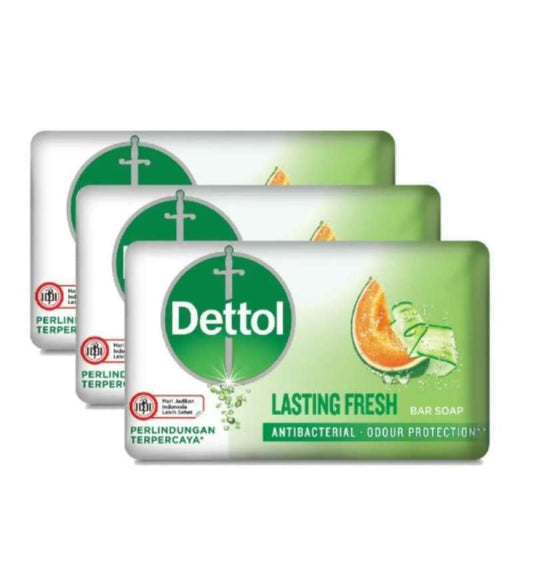 Pekanbaru DETTOL BAR SOAP LASTING FRESH 3X100GR
