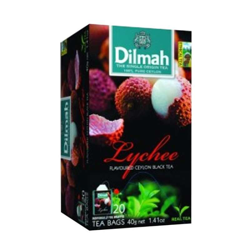 Pekanbaru Dilmah Envelope Lychee Tea 20S Box