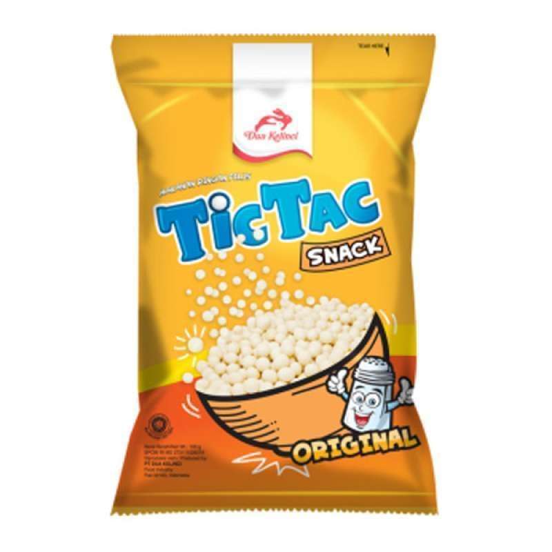 Pekanbaru Dua Kelinci Tic Tac Putih 80Gr Pak