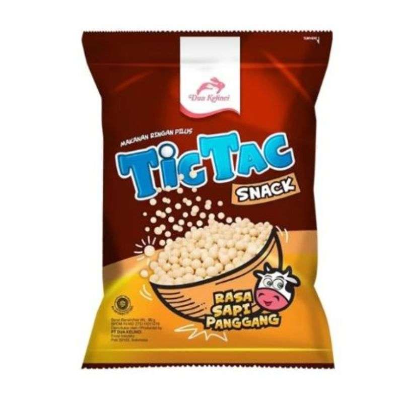 Pekanbaru Dua Kelinci Tic Tac Sapi Panggang 80Gr