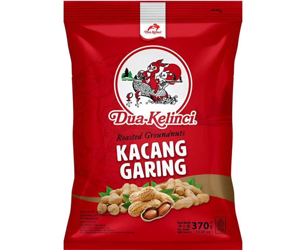 Pekanbaru Dua Kelinci Kacang Garing 370Gr Pak