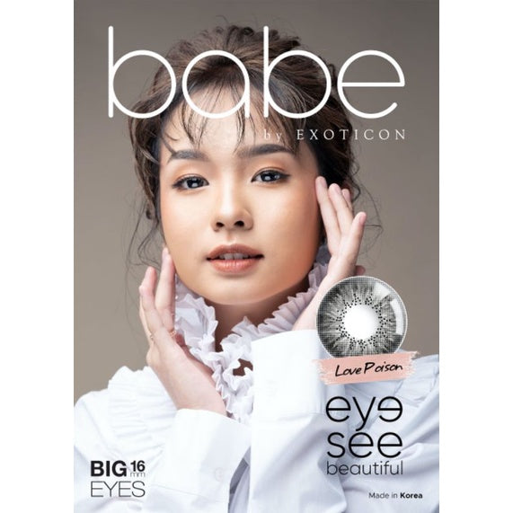 Pekanbaru Softlens Softlen X2 Babe By Exoticon 16Mm + Gratis Tempat Softlens